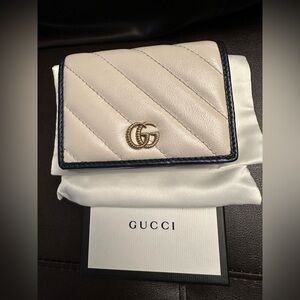 Authentic GG MARMONT CARD CASE WALLET